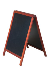 easel isolated with white background