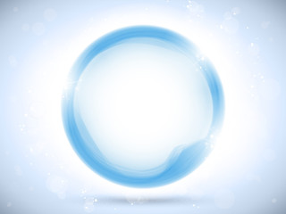 Modern Blue Circle Glowing Effects