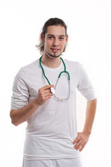 Junger Medizin Student