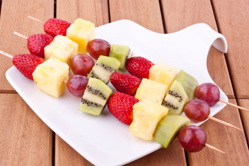 fruit kebab