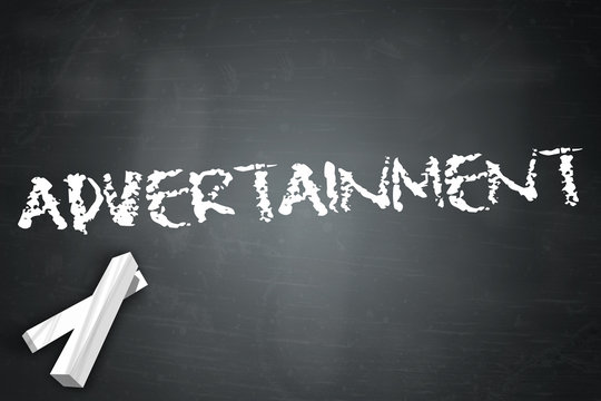 Blackboard "Advertainment"