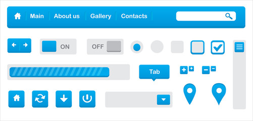 Web UI elements