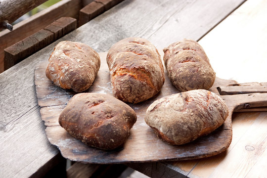 selbstgemachtes brot