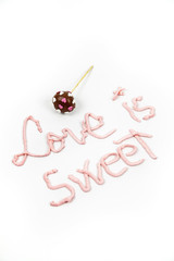 Cake Pop heart for valentine´s day and other celebrations