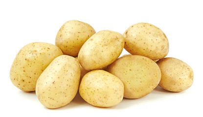 Raw potatoes