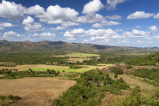 Typische Landschaft auf der Insel Kuba