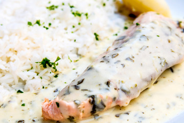 delicious plate of fish