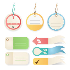 price tag Pastel color