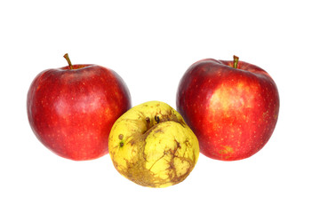 Failure - two good apples and a bad one
