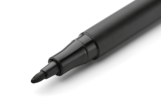 Black permanent marker pen