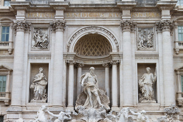 Obraz premium Fontana di Trevi, Rome, Italy