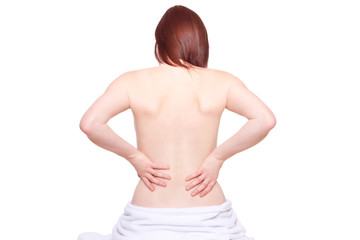 Obraz premium Rückenschmerzen