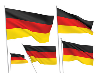 Germany vector flags