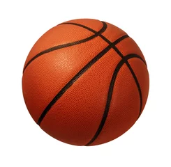 Foto auf Acrylglas Ballsport Basketball isoliert