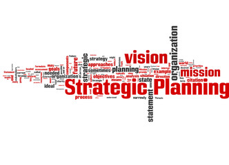 Fototapeta premium Strategic Planning (english)