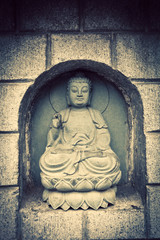 stone statue of buddha