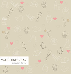 Valentine`s Day card