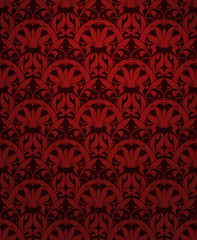 Seamless pattern, red