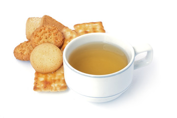 Cookies and tea