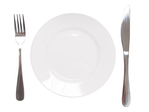 Plate and utensil