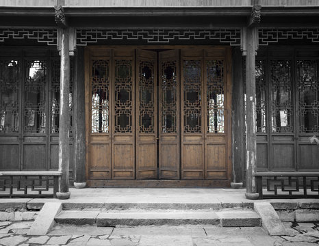 Chinese ancient architecture, the door