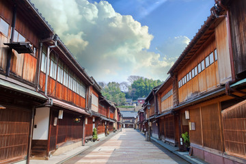 Obraz premium Keisha village at Kanazawa