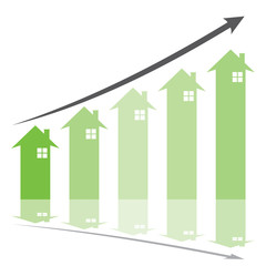 green home stock graph - 48547317