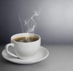 cup of coffee or hot chocolate