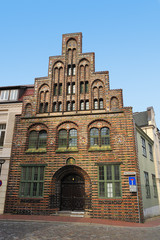 Altes Fachwerkhaus Rostock Altstadt