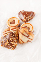 heart cookies
