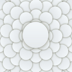 Vector cut paper background