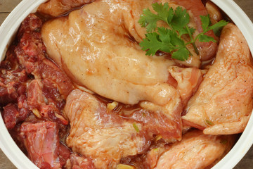 Pork marinated sauce