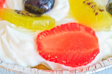 fresh fruited cake