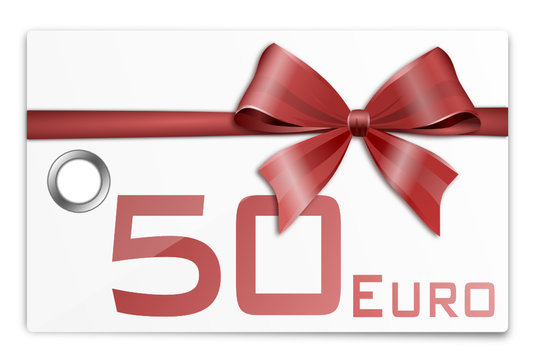 Gutschein Geschenkkarte 50 Euro