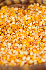 corn beans on focus