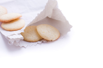 homemade cookie with lemon chip