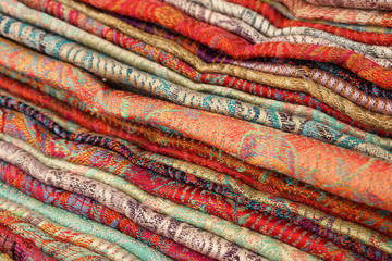 Textiles at the market