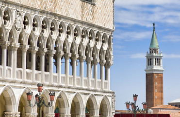 Naklejka premium Symbols of Venice