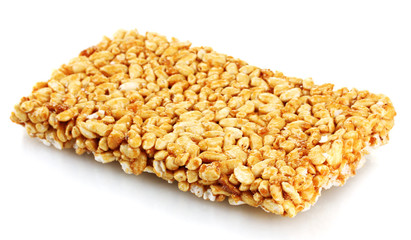 tasty sweets (kozinaki), isolated on white