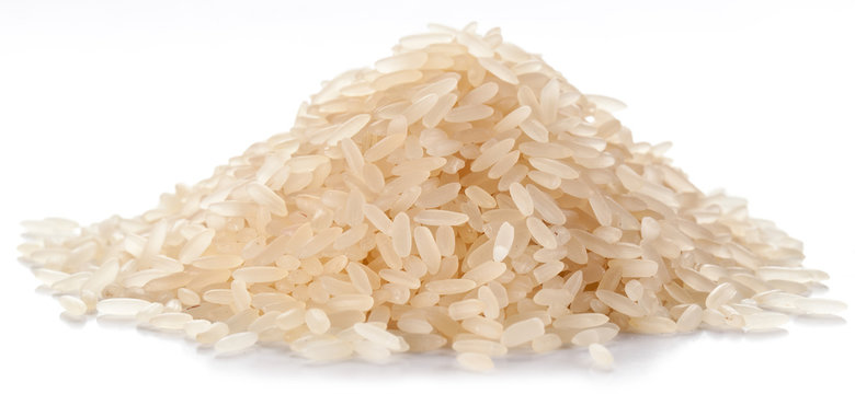 Handful of rice.