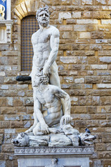 Naklejka premium Firenze Ercole e Caco