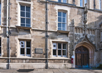 Old Cavendish Laboratories Cambridge University.