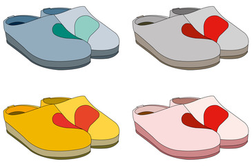 pantofole a San Valentino