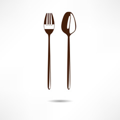 Spoon and fork