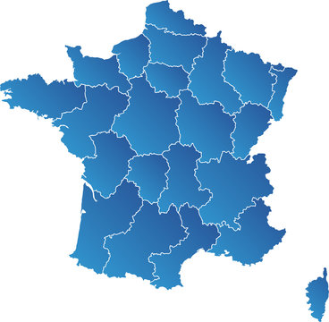 Frankreich Regionen