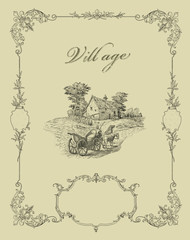 Village illustration