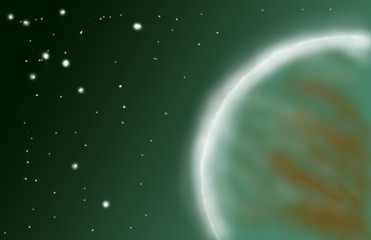 Weltraum Planet Utopia © Ralf Reiter