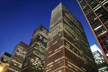 Fototapeta premium New York City by night