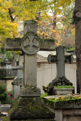 Pere-Lachaise cemetery in Paris, France