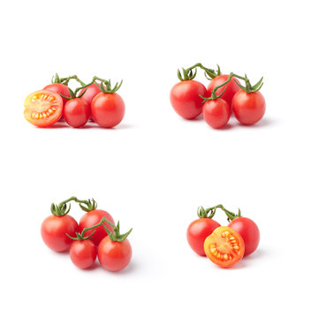 Small tomatoes set